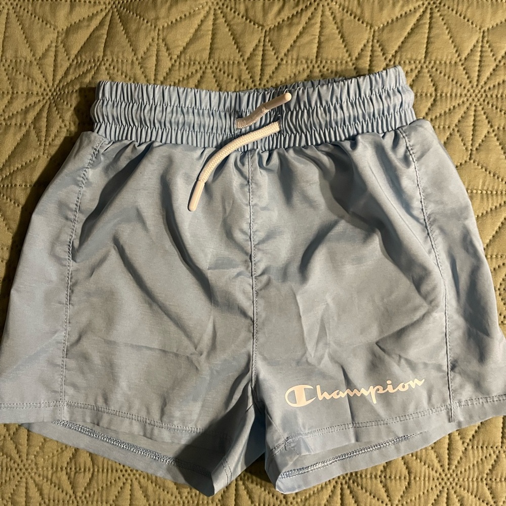 Champion Girl’s Sky Blue Athletic Shorts